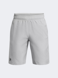 شورت تدريب أولاد من Under Armour تيك ووفن لون رمادي فاتح/أسود