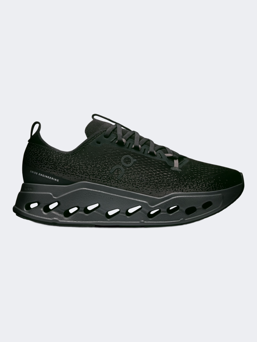 On Cloudsurfer Max Men Running Shoes Black/Eclipse