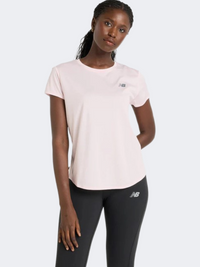 تيشيرت أداء نسائي New Balance Sport Core روز شوغر هيثَر