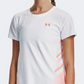 Under Armour Iso-Chill Laser Women Running T-Shirt White