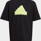 Adidas Future Icons Kids-Unisex Sportswear T-Shirt Black/Lime