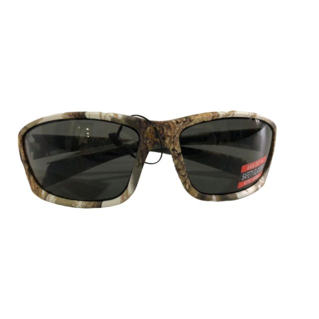 Global Vision Hercules 5 White Camo Frame Smoke Lenses Unisex Lifestyle Sunglasses Army