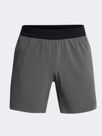 شورت تدريب رجالي Under Armour Peak كاستل روك/أسود