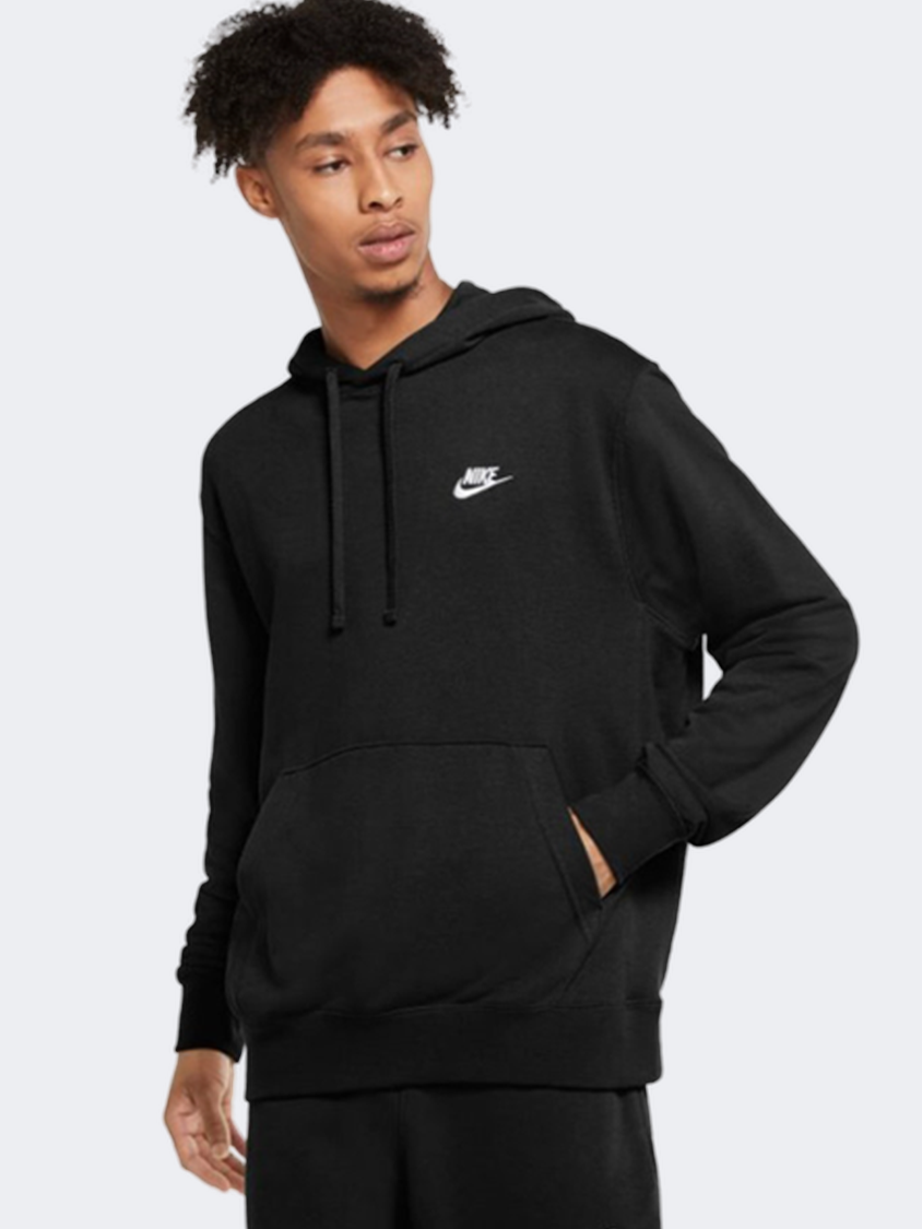 Nike Sportswear Club Men Lifestyle Hoody Black/White