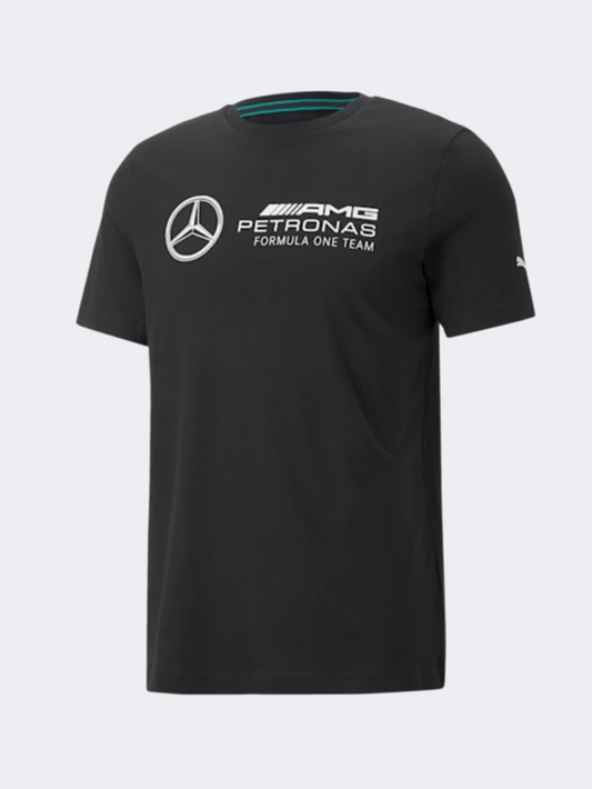 Puma  Mercedes-Amg Petronas Motorsport F1 Essentials Logo Men Lifestyle T-Shirt Black
