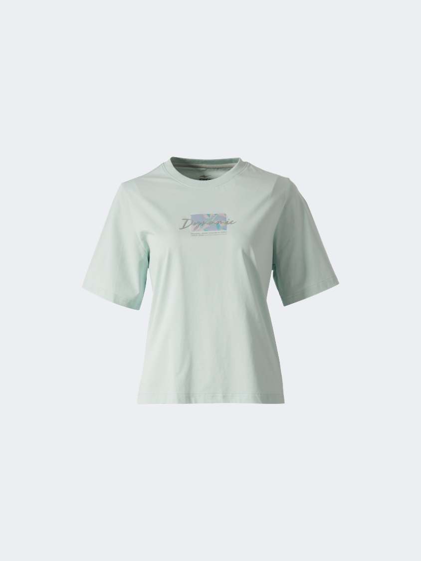 Erke Women Lifestyle T-Shirt Light Green