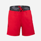 Top Ten Plain Boys Beach Swim Short Red 0060