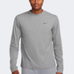 Nike Uv Hyverse Men Training Long Sleeve Grey Heather/Black