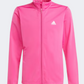 Adidas Essentials Big Logo Kids-Girls Sportswear Suit Fuchsia / White