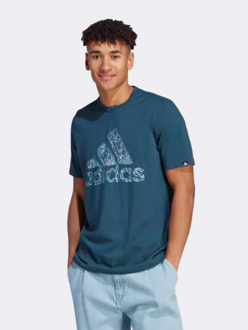 Adidas Mystic Fill Men Sportswear T-Shirt Arctic Night