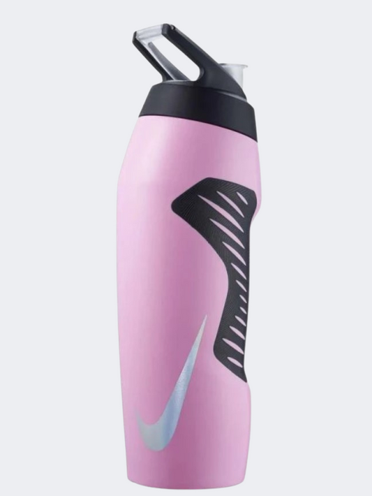 Nike Hyperfuel 24Oz Unisex Fitness Water Bottle Pink/Black
