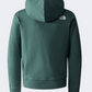 The North Face Teens Box Kids Lifestyle Hoody Sage/Grey/Camo