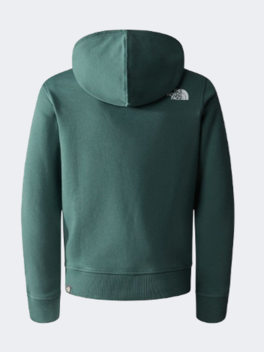 The North Face Teens Box Kids Lifestyle Hoody Sage/Grey/Camo