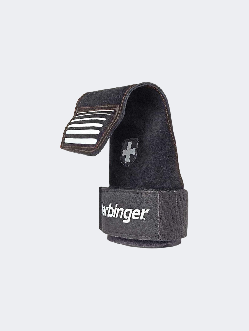 قفازات لياقة بدنية Harbinger Lifting Grips سوداء