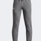 Under Armour Rival Fleece Boys Training Pant Castlerock/White