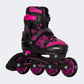 Roces Jokey 3.0 Girl Girls Skating Roller Skates Black/Pink