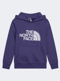 The North Face درو بيك هودي أولاد أسلوب حياة أزرق كايف