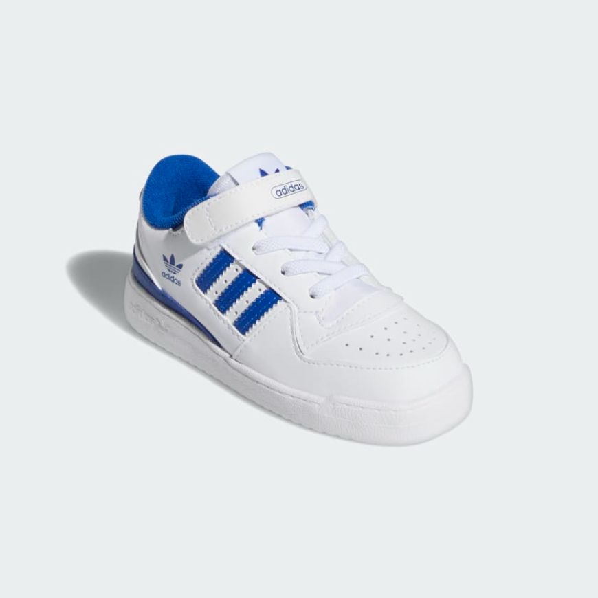 Adidas Forum Infant-Unisex Basketball Shoes White/Blue