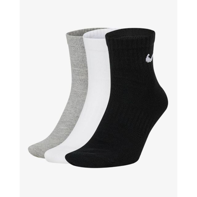 Nike Everyday Ltwt Ankle 3Pr Unisex Training Sock Multi-Colo