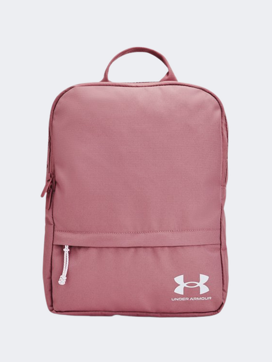 Under Armour Loudon Backpack Small Unisex Training Bag Pink/White