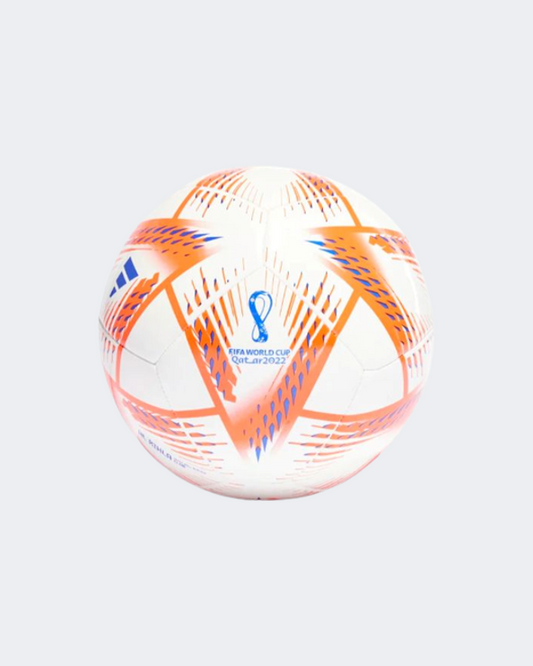 Adidas Al Rihla Club Unisex Football Ball White/Orange