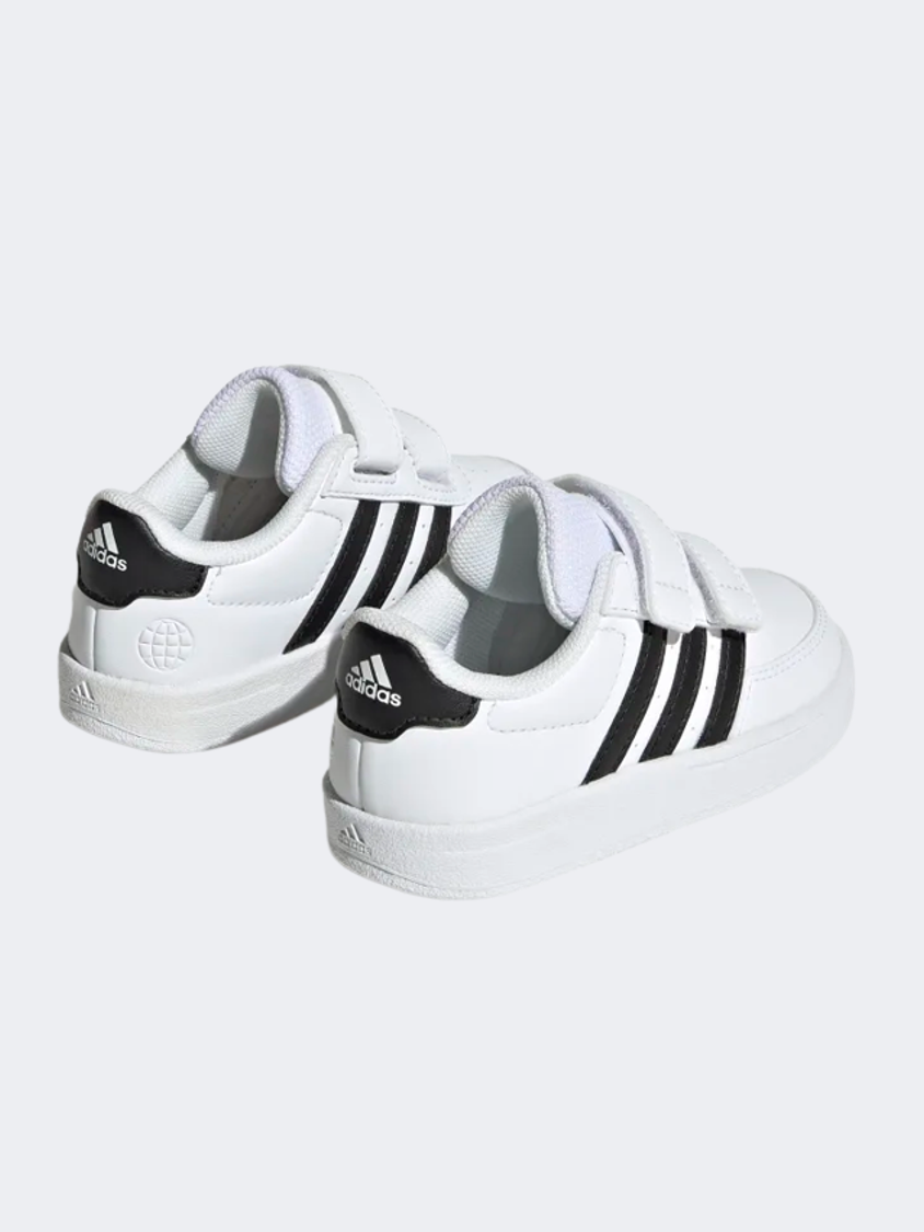 Adidas Breaknet Court Two-Strap Infant-Unisex Sportswear Shoes