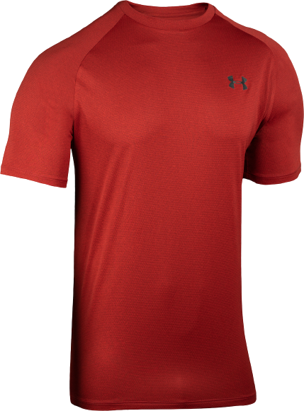 Under Armour Tech™ 2.0 Textured Men Training T-Shirt Red/Black 1345317-600