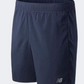 New Balance Core Run Men Performance Short Navy Blue