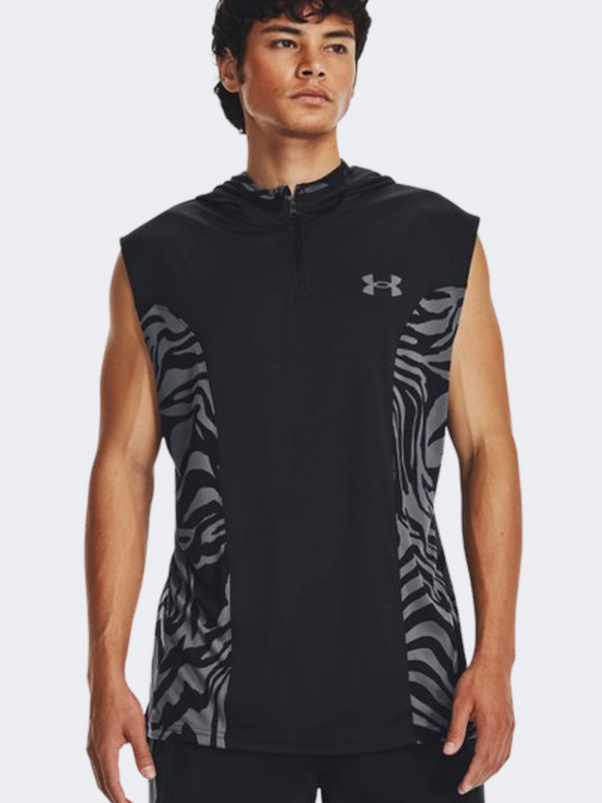 Under Armour Baseline Men Basketball Tank Black/Pitch Grey