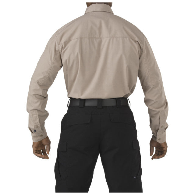 5-11 Brand Men Tactical 72399-55 Stryke Shirt Khaki