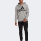 Adidas Aeroready Essentials  Kangaroo Pocket Men Sportswear Suit Grey/Black Gk9653