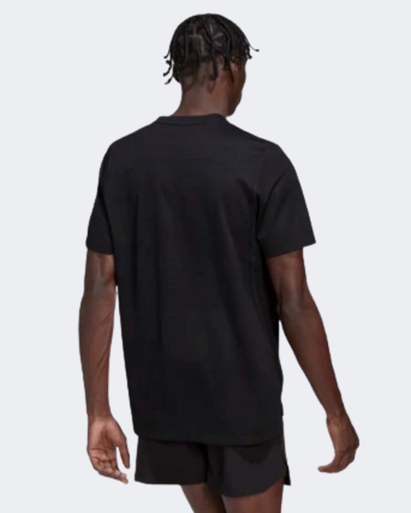 Adidas Workout Front Rack Impact Print Men Training T-Shirt Black Hd3577