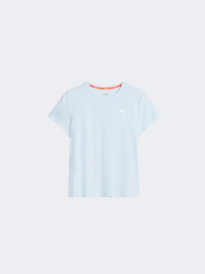 Puma Favorite  Women Running T-Shirt Ice Blue Heather