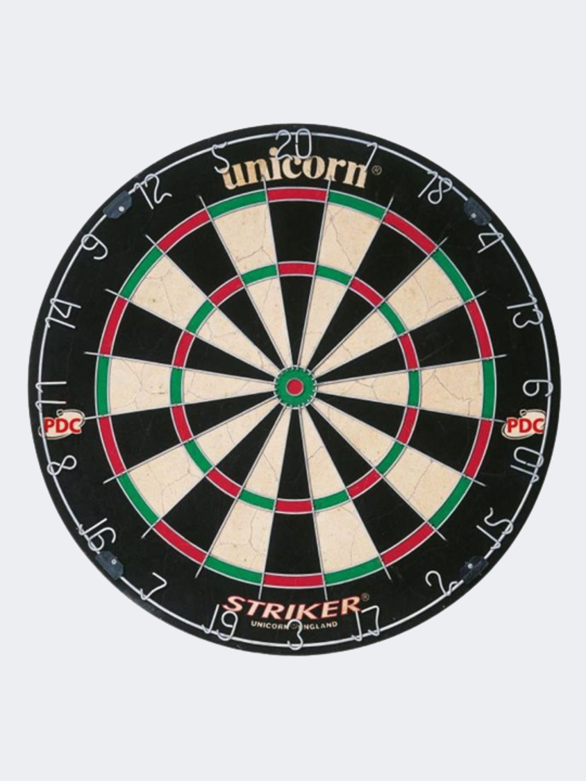 Unicorn Striker Hdc - 2 Sets Precision Darts Unisex Target Spo Dartboard Black And Red 46136