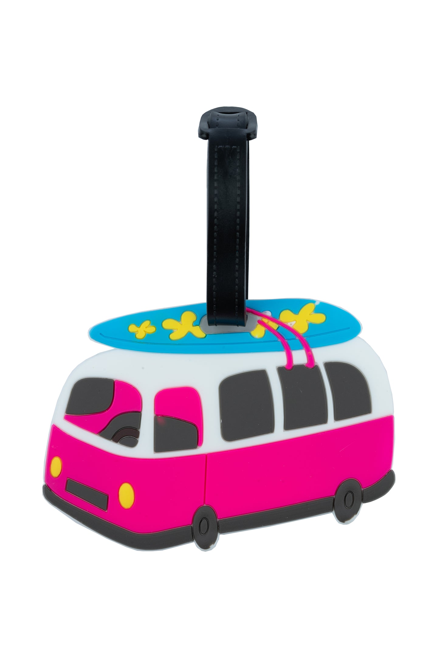 Top Ten Pink Van Unisex Lifestyle Luggage Tag Pink