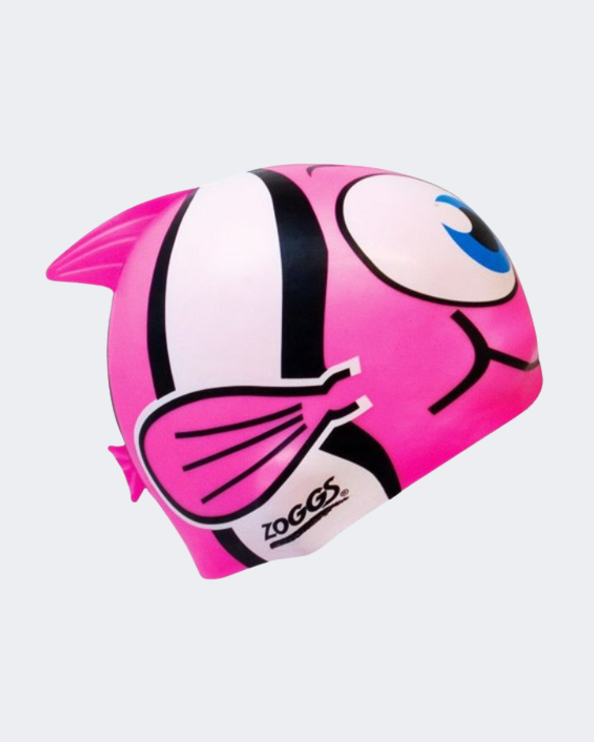 Zoggs Character Silicone Kids Swim Swim Cap Pink