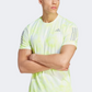 Adidas Own The Run Men Running T-Shirt White/Lucid Lemon