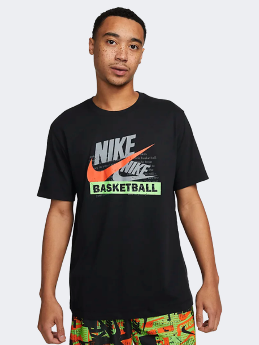 Nike Dri-Fit Men Basketball T-Shirt Black