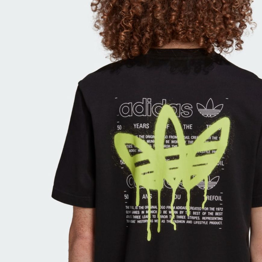 adidas Kids' Lifestyle Trefoil Graphic T-Shirt