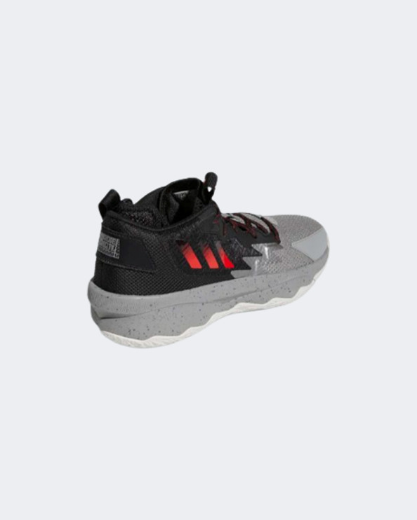Adidas Dame 8 Unisex Basketball Shoes Grey/Black/Red