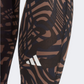 Adidas Yoga Essentials Printed 7/8 Women Training Tight Black/Navy