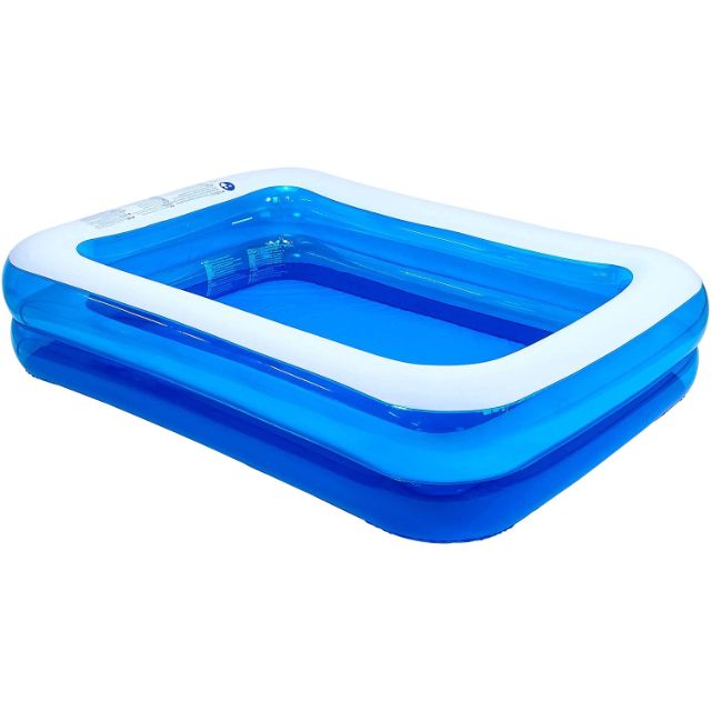 Ji-Long Giant Rectangular Pool 200Cm150Cm50C(79"59) Ng Beach Blue 10291-1