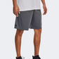 Under Armour Tech Wordmark Graphic Men Training Short Pitch Grey/Black
