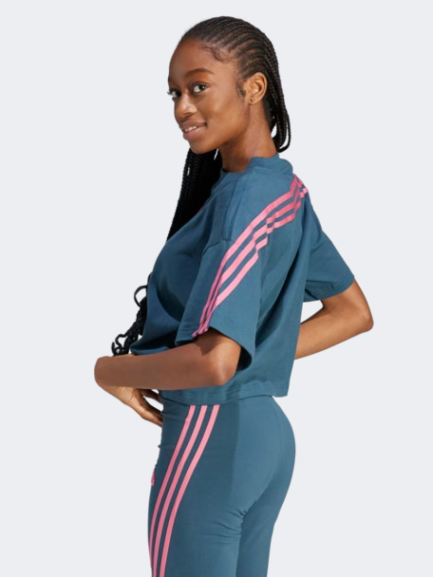 Adidas Future Icons 3S Women Sportswear T-Shirt Arctic Night