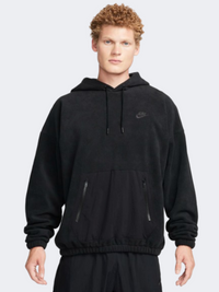 Nike كلوب رجالي هودي أسلوب حياة أسود