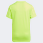 Adidas Essential Logo Kids-Boys Sportswear T-Shirt Lucid Lemon/Carbon