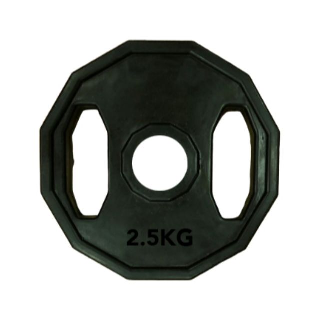 Irm-Fitness Factory Rubber Coated Op Plates 2.5Kg Fitness Weight Black