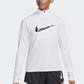 Nike Swoosh Women Running Long Sleeve White/Black