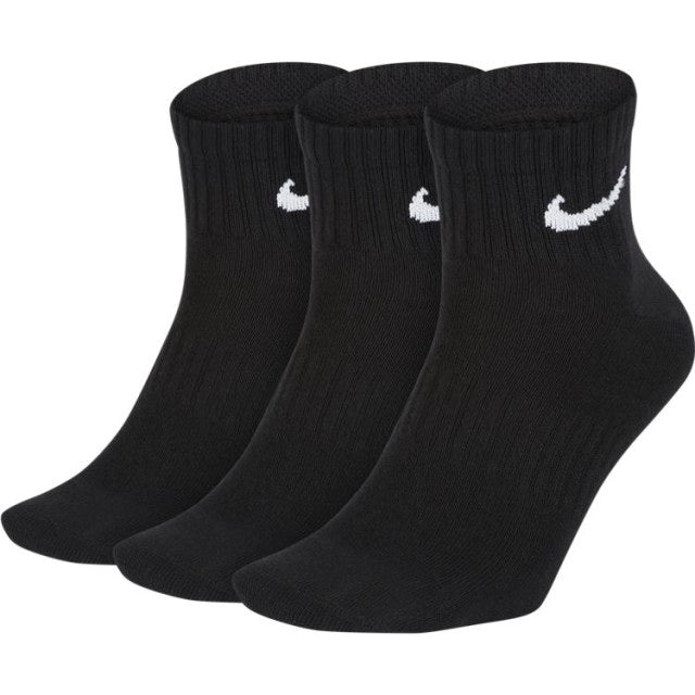 Nike Everyday Ale 3Pr Unisex Training Socks Black