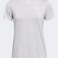 Under Armour Tech Twist Women Training T-Shirt Halo Grey/White